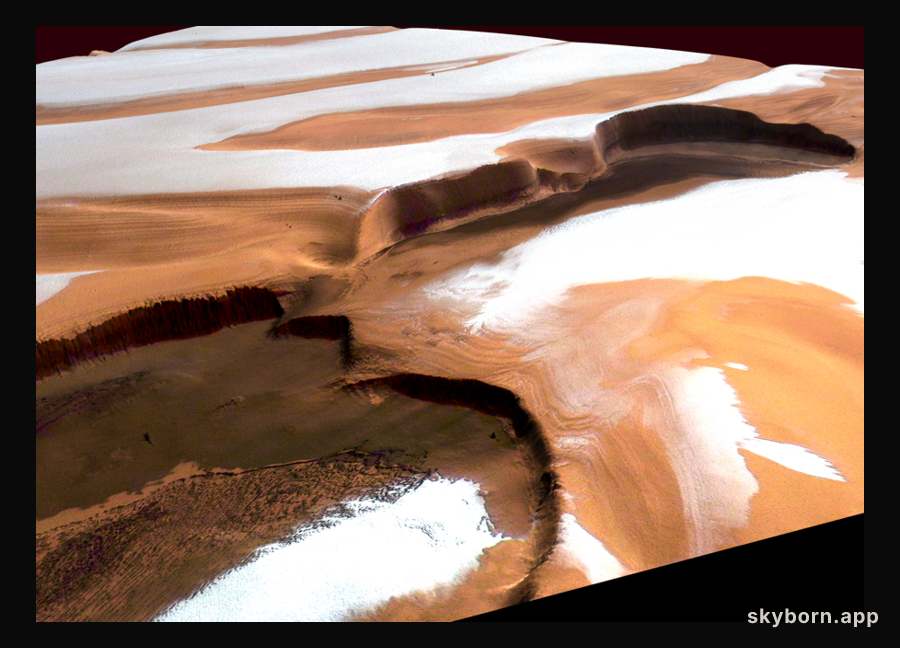 Steep Cliffs on Mars