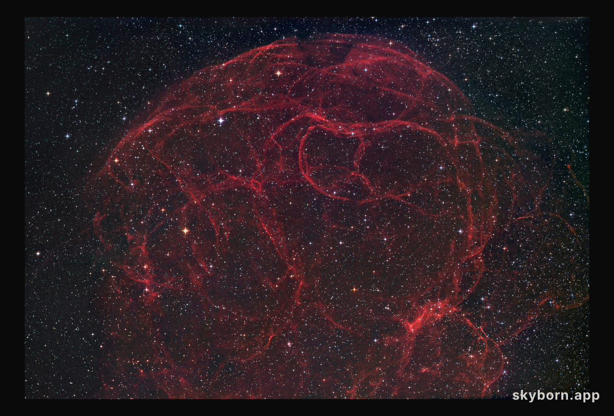 Simeis 147: Supernova Remnant