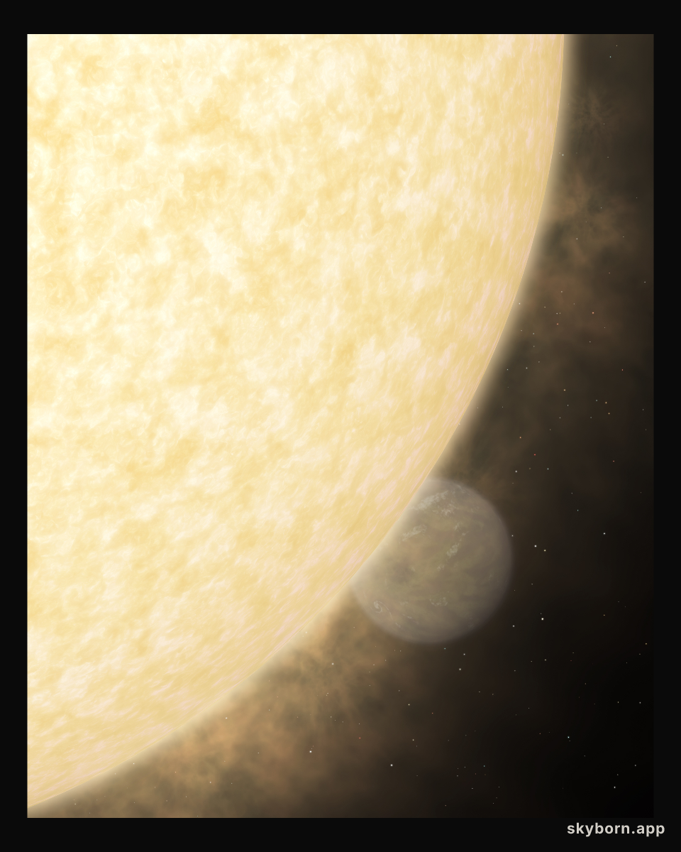 Light From A Distant Planet