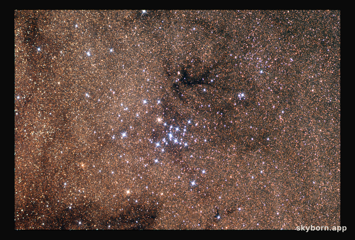 The M7 Open Star Cluster in Scorpius