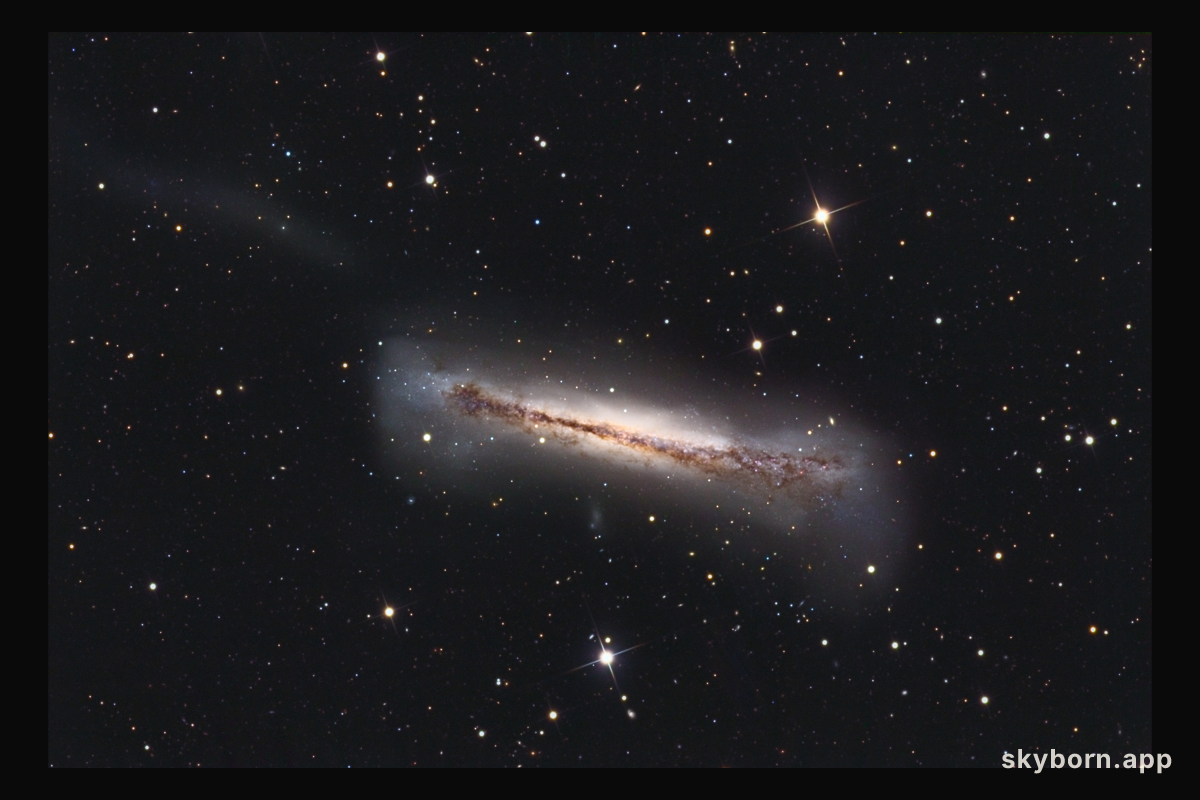 Sideways Galaxy NGC 3628