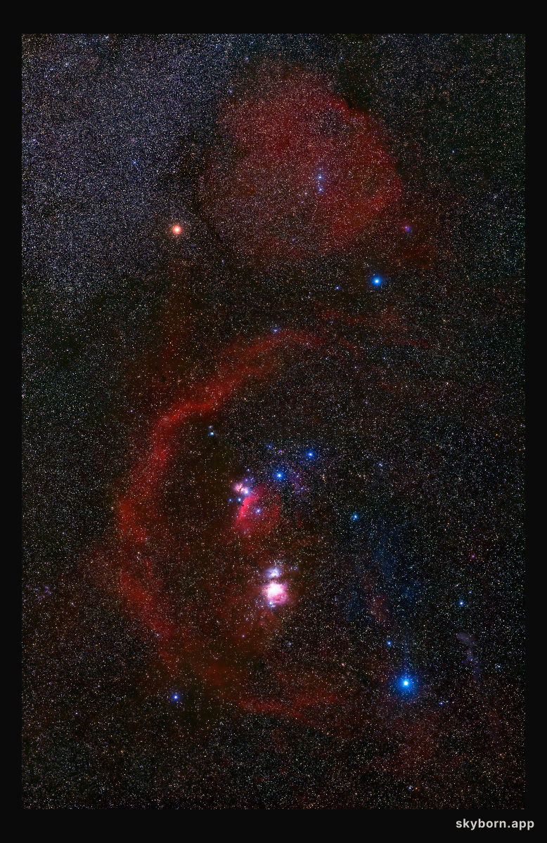 Barnard's Loop Around Orion