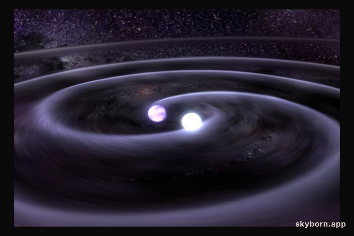 White Dwarf Star Spiral