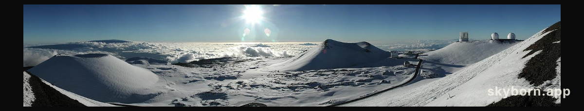 A Panorama from Mauna Kea