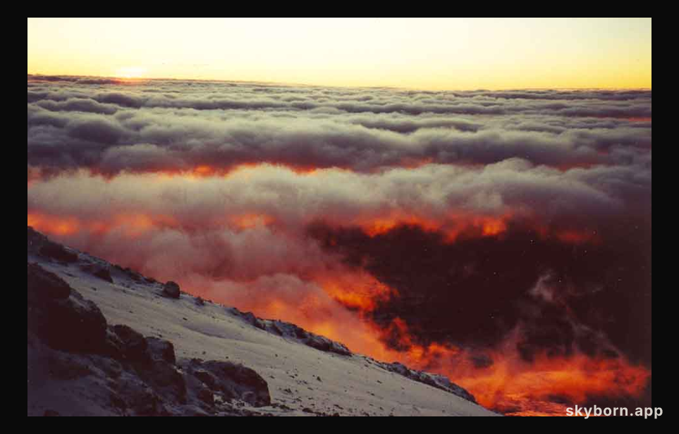 Sunrise Over Kilimanjaro