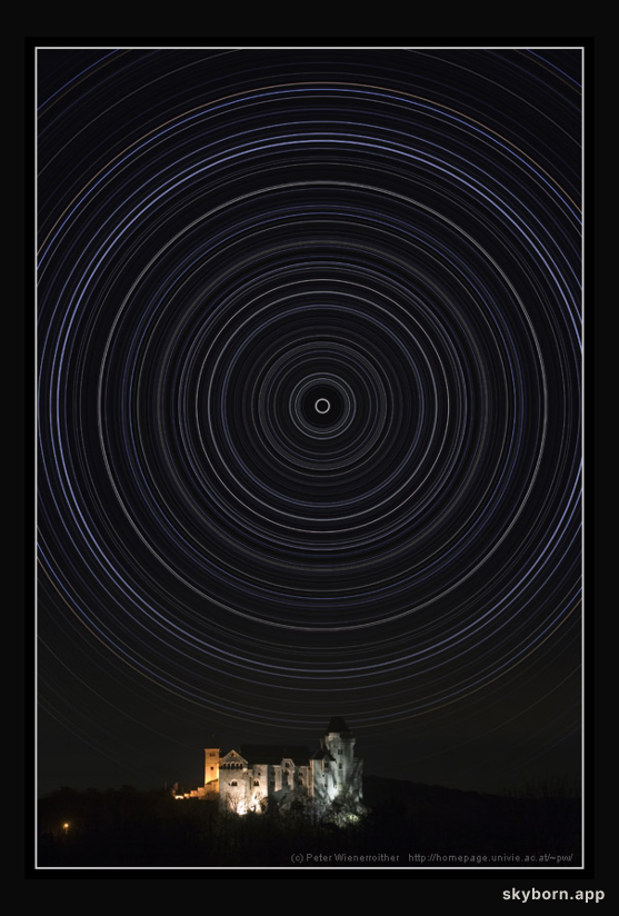 Star Trails Over Vienna