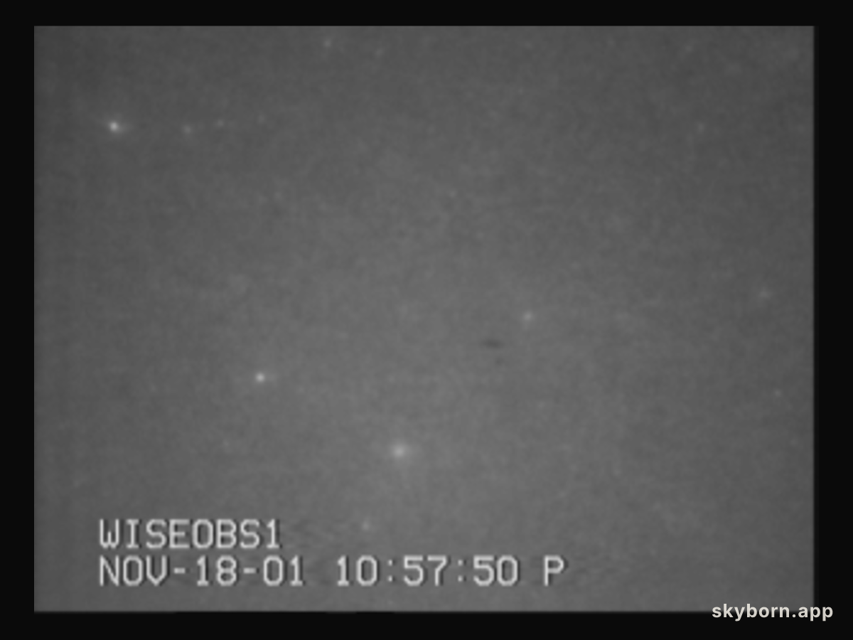 A Meteor Shower Fireball Movie