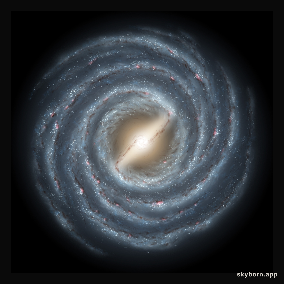 Barred Spiral Milky Way