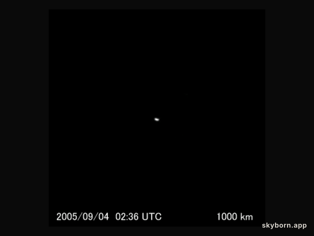 Approaching Asteroid Itokawa