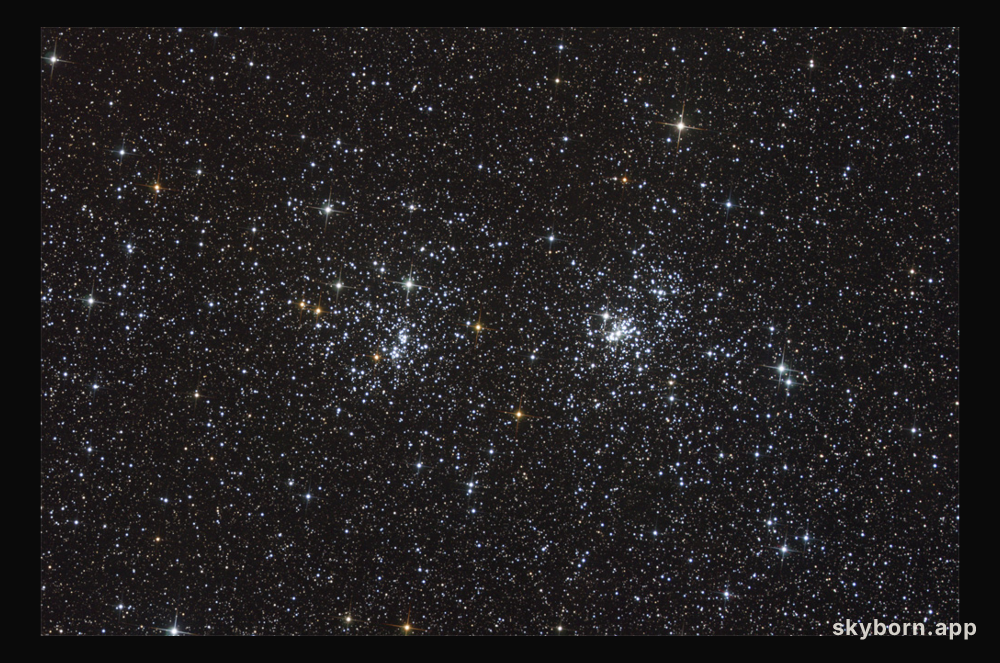 NGC 869 & NGC 884: A Double Open Cluster