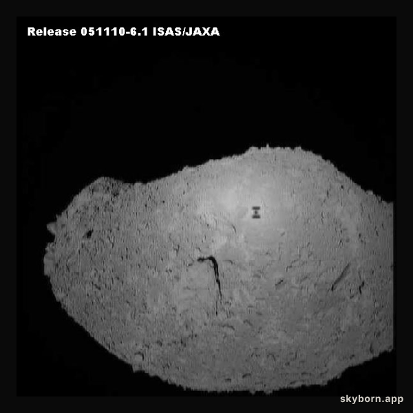 A Robot's Shadow on Asteroid Itokawa