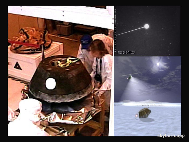 Stardust Capsule Returns to Earth