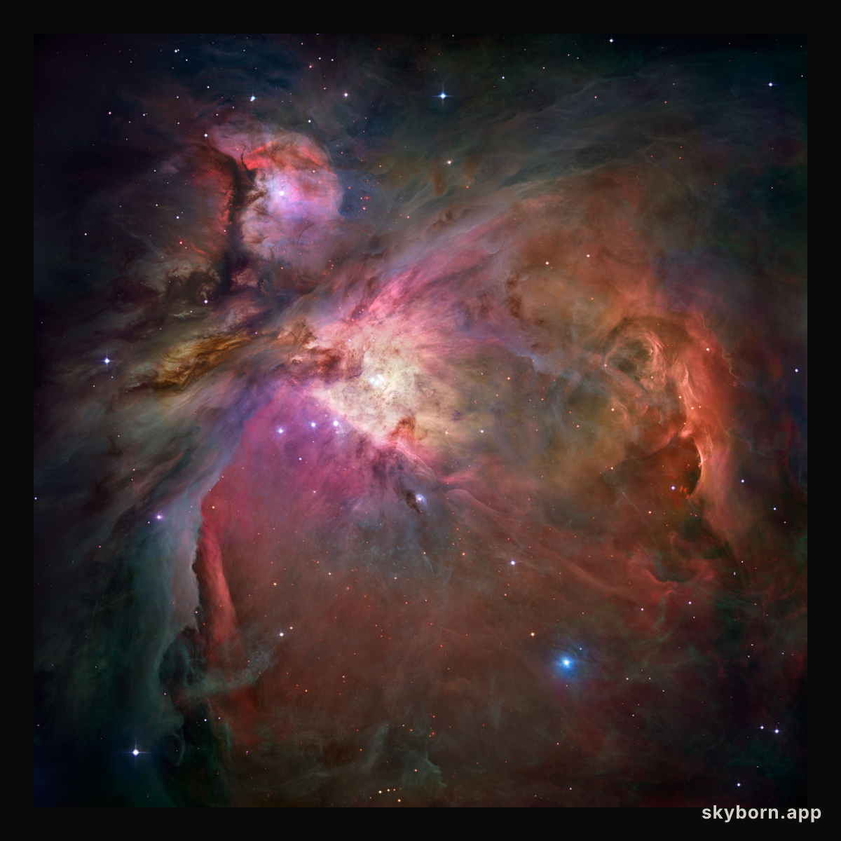 Orion Nebula: The Hubble View