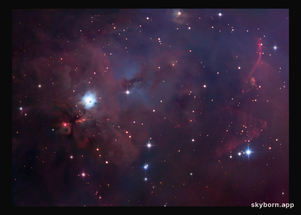 NGC 1999: South of Orion