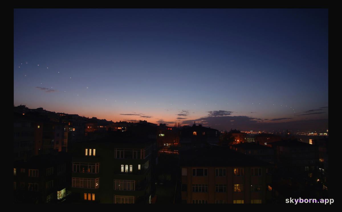 Venus Just After Sunset