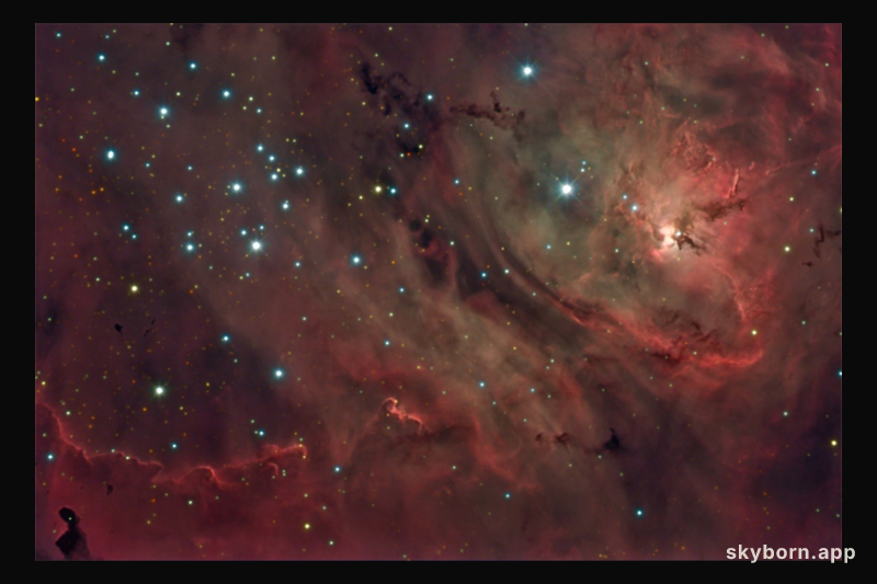 M8: The Lagoon Nebula