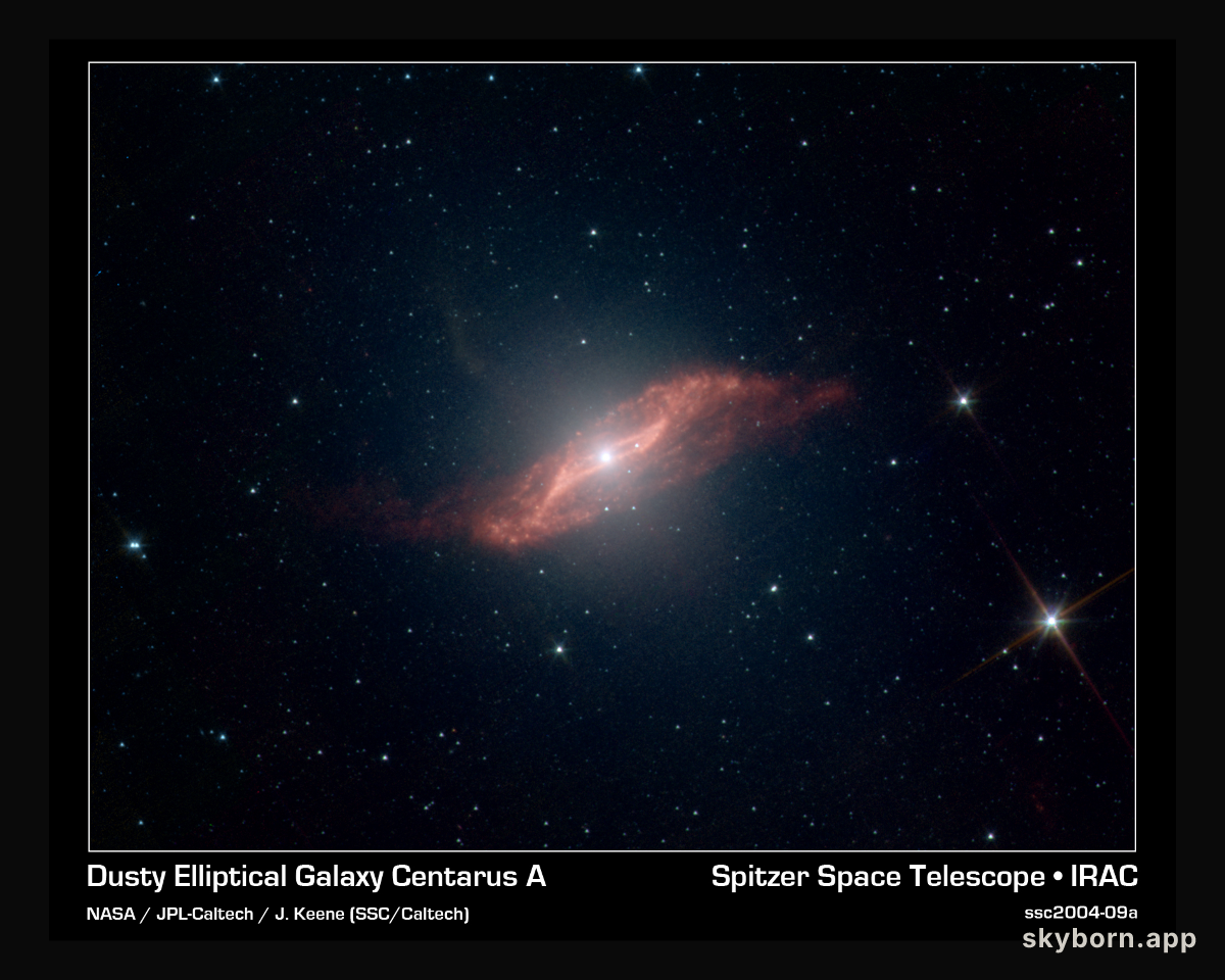 The Galaxy Within Centaurus A