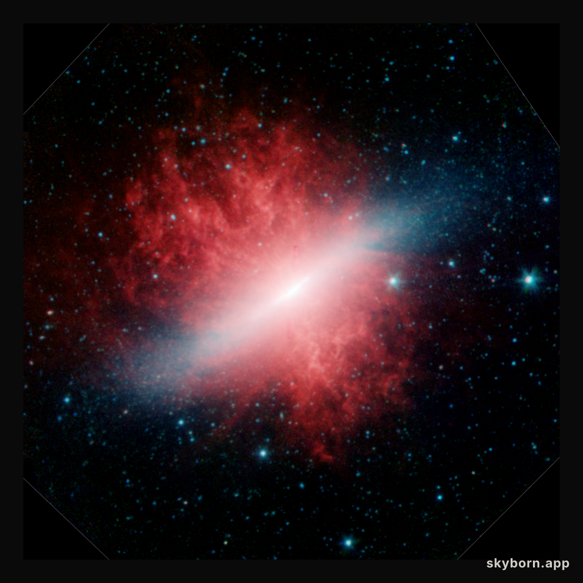 Smoke from the Cigar Galaxy