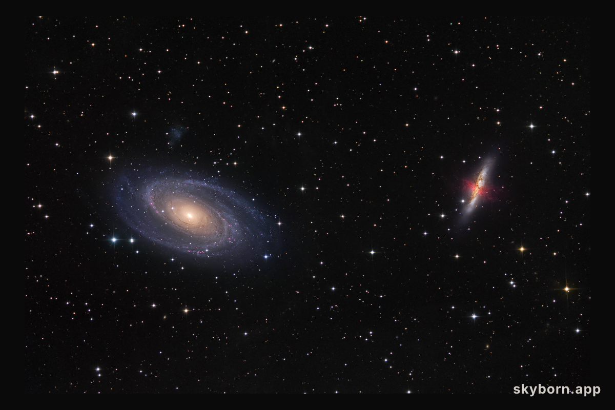 Galaxy Wars: M81 versus M82
