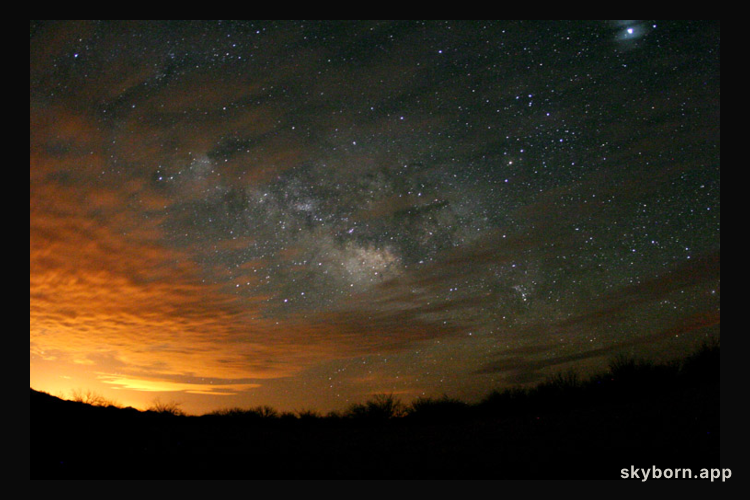 Star Clouds over Arizona