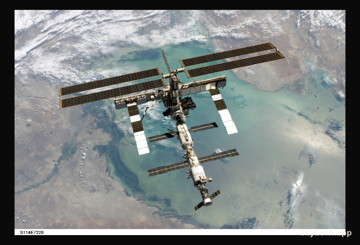 The International Space Station from Above
