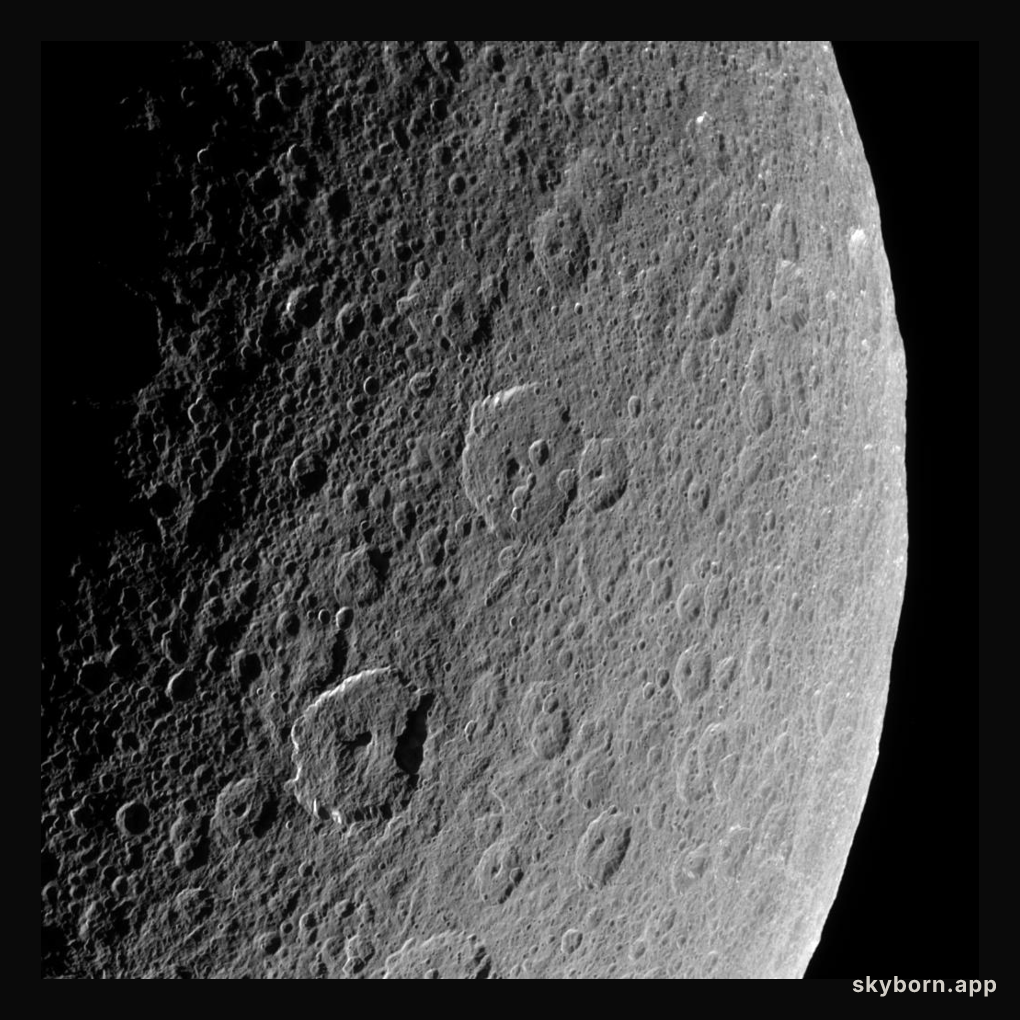 Ancient Craters on Saturn's Rhea