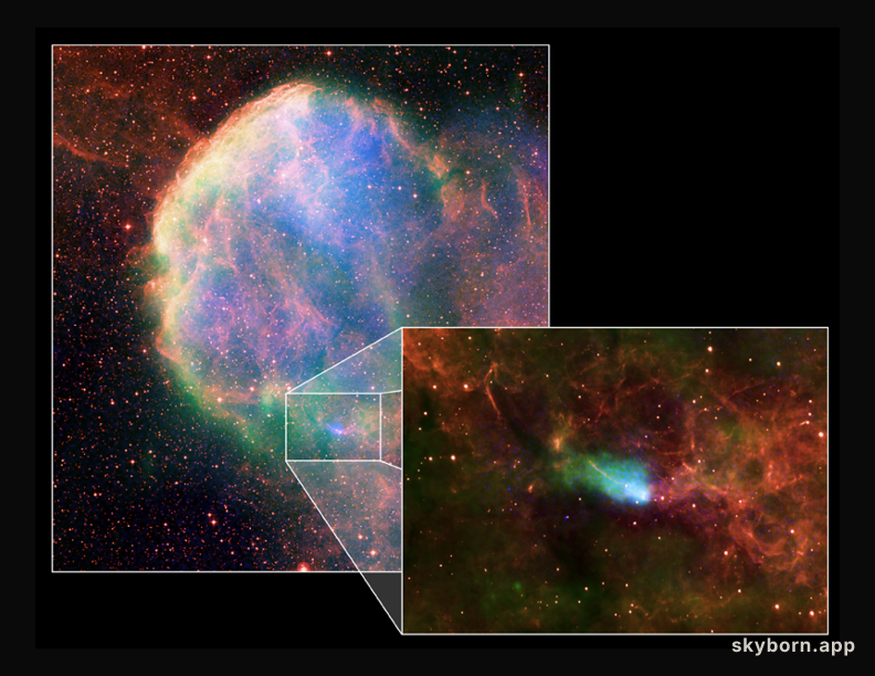IC 443: Supernova Remnant and Neutron Star