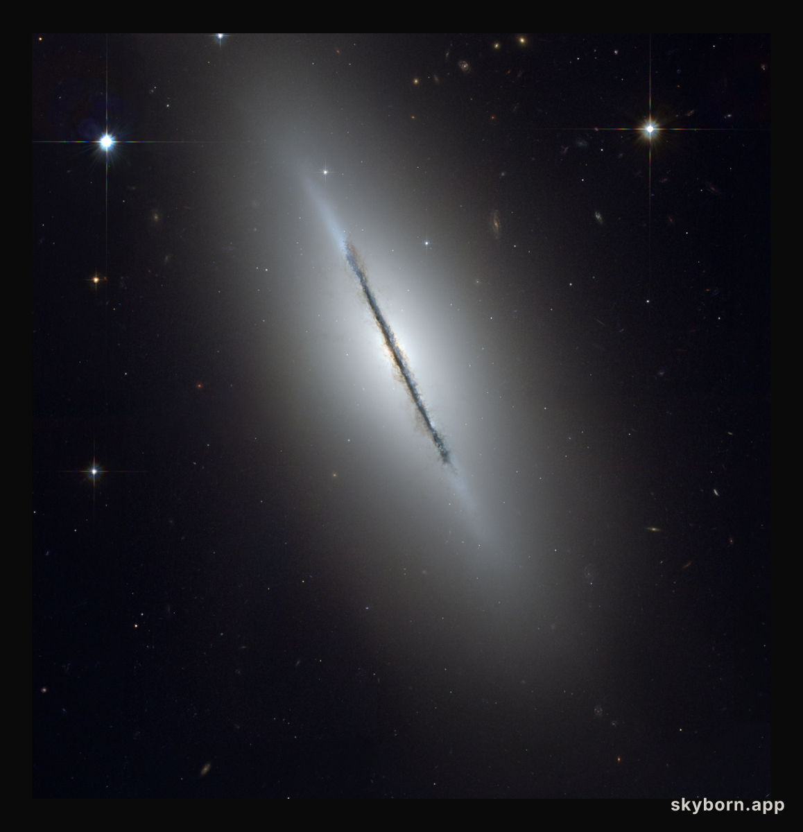 Edge-On Galaxy NGC 5866
