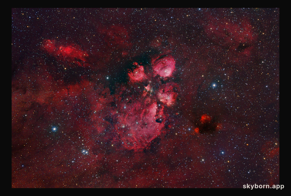The Cat's Paw Nebula