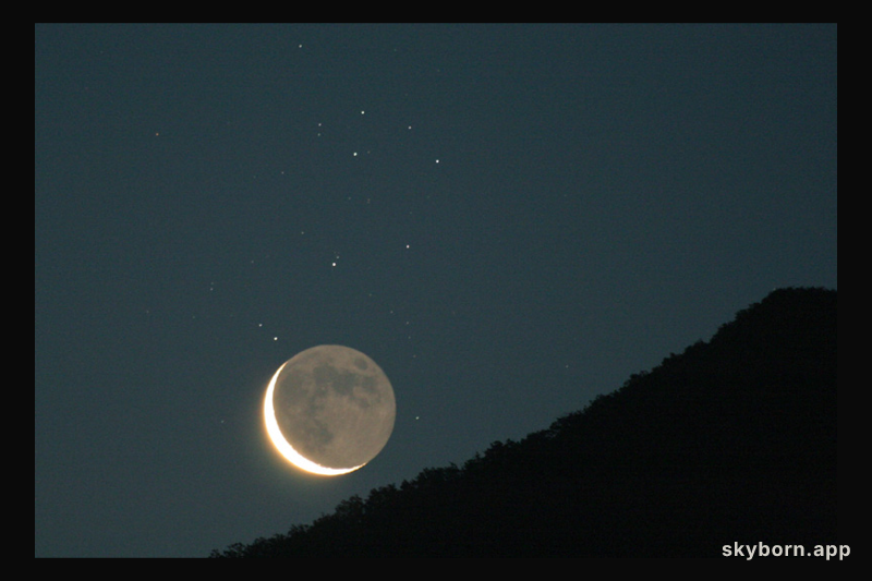 Old Moon and Sister Stars