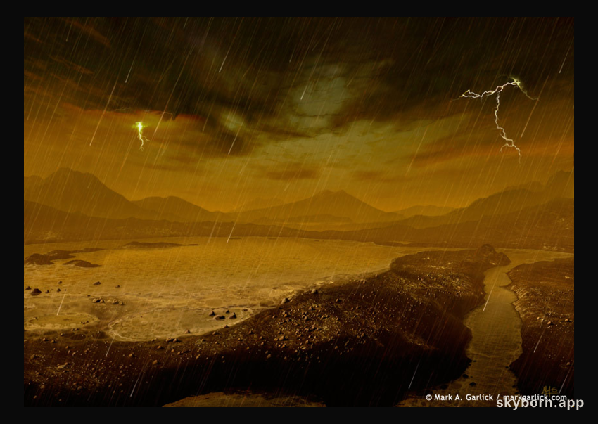 Methane Rain Possible on Titan