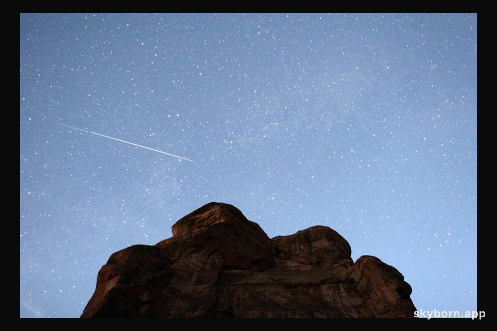 Comet Dust over Colorado