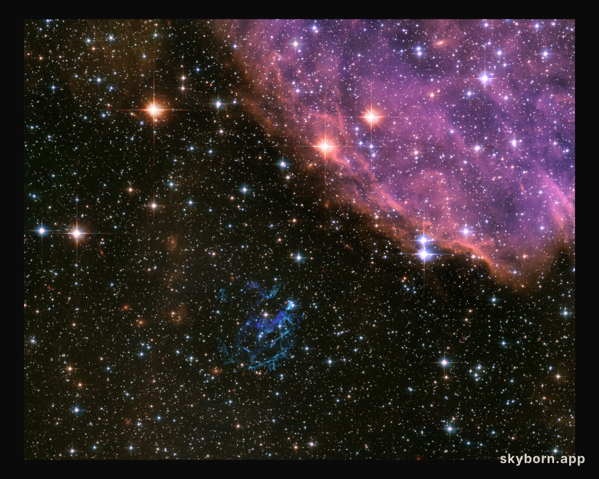 Supernova Remnant E0102 from Hubble
