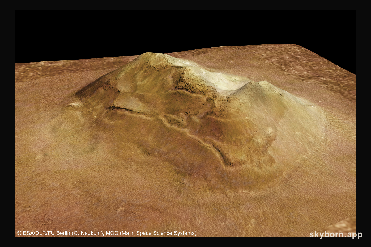 Mars Express Close-Up of the Face on Mars