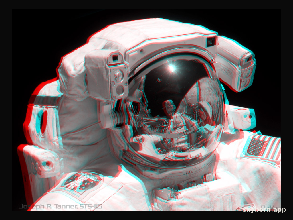 STS-115: Stereo Portrait