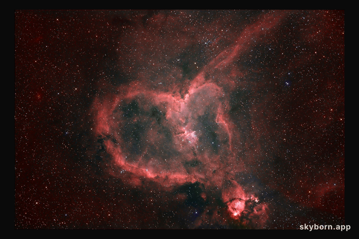Light from the Heart Nebula