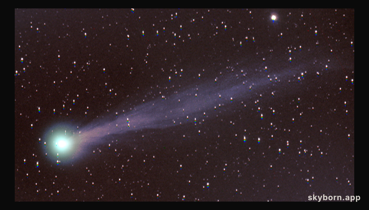 Comet SWAN Outburst