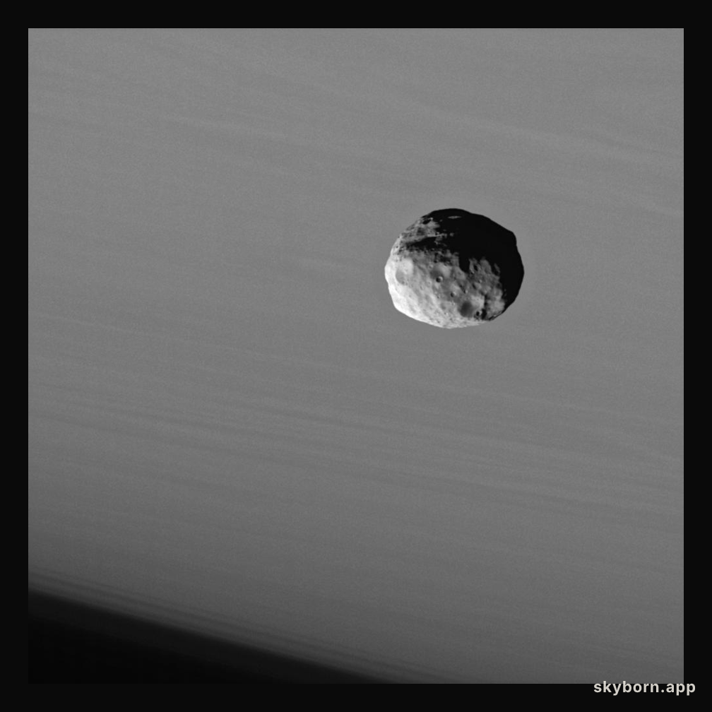 Janus: Potato Shaped Moon of Saturn