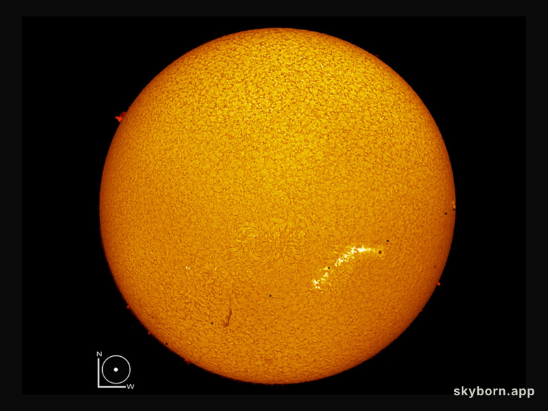 Simulated Transit of Mercury