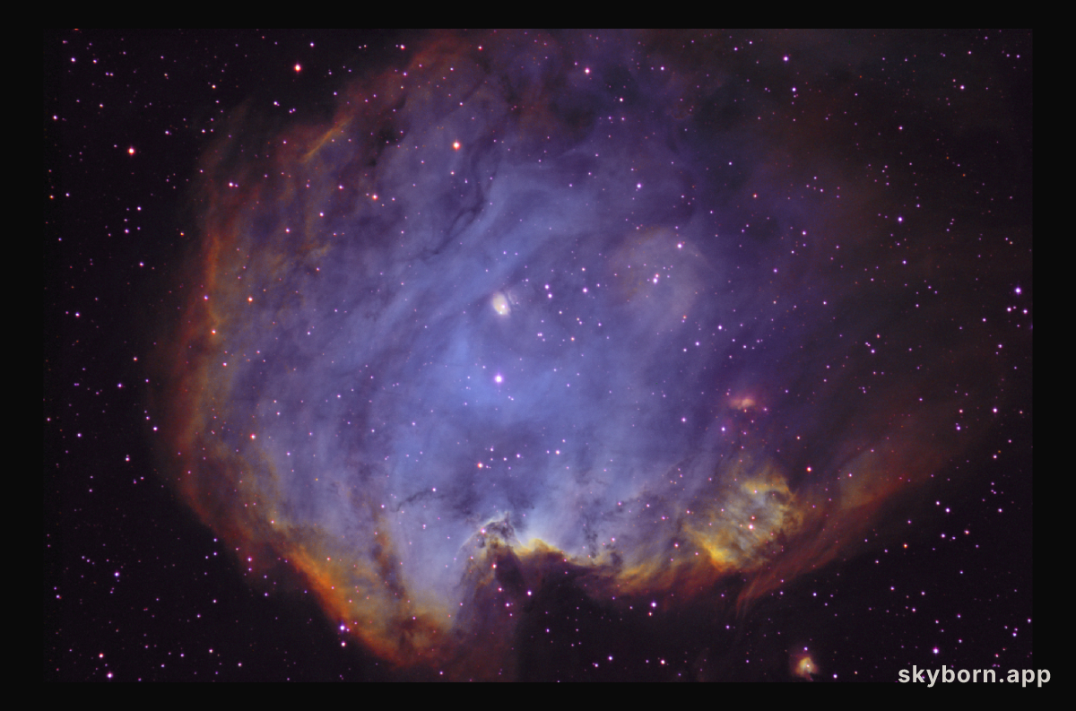 NGC 2174: Emission Nebula in Orion