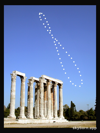 The Analemma and the Temple of Olympian Zeus