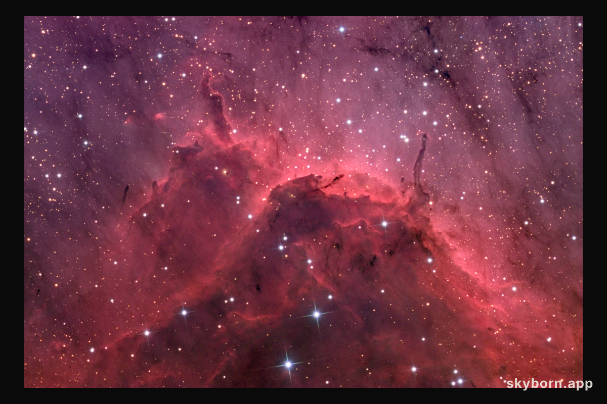 IC 5067: Emission Nebula Close-up