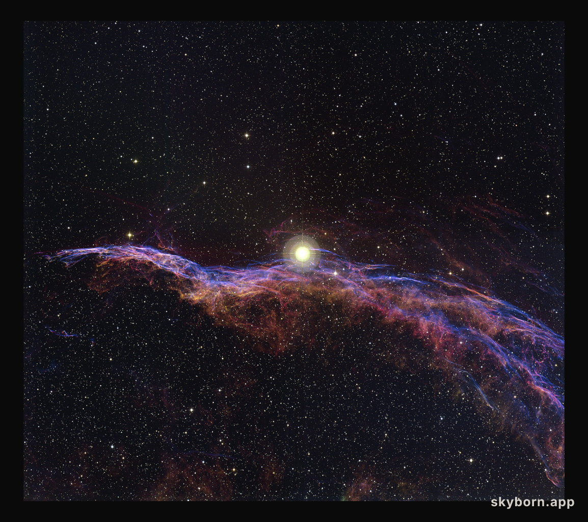 NGC 6960: The Witch's Broom Nebula