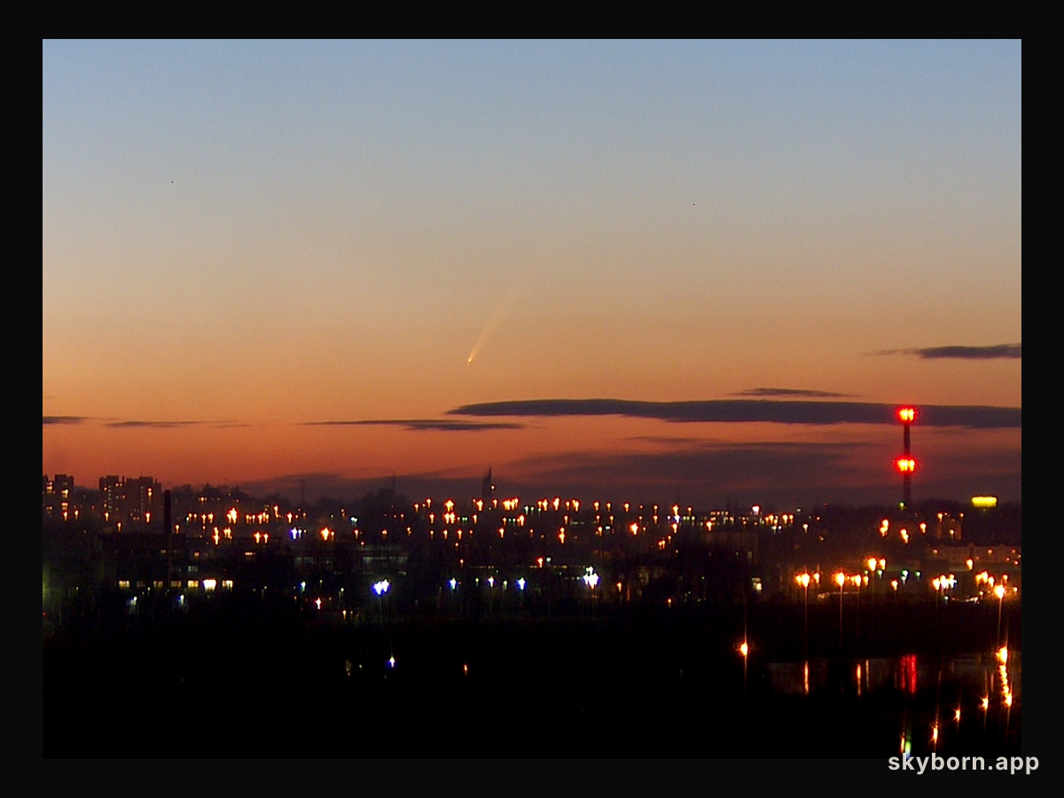 Comet Over Krakow