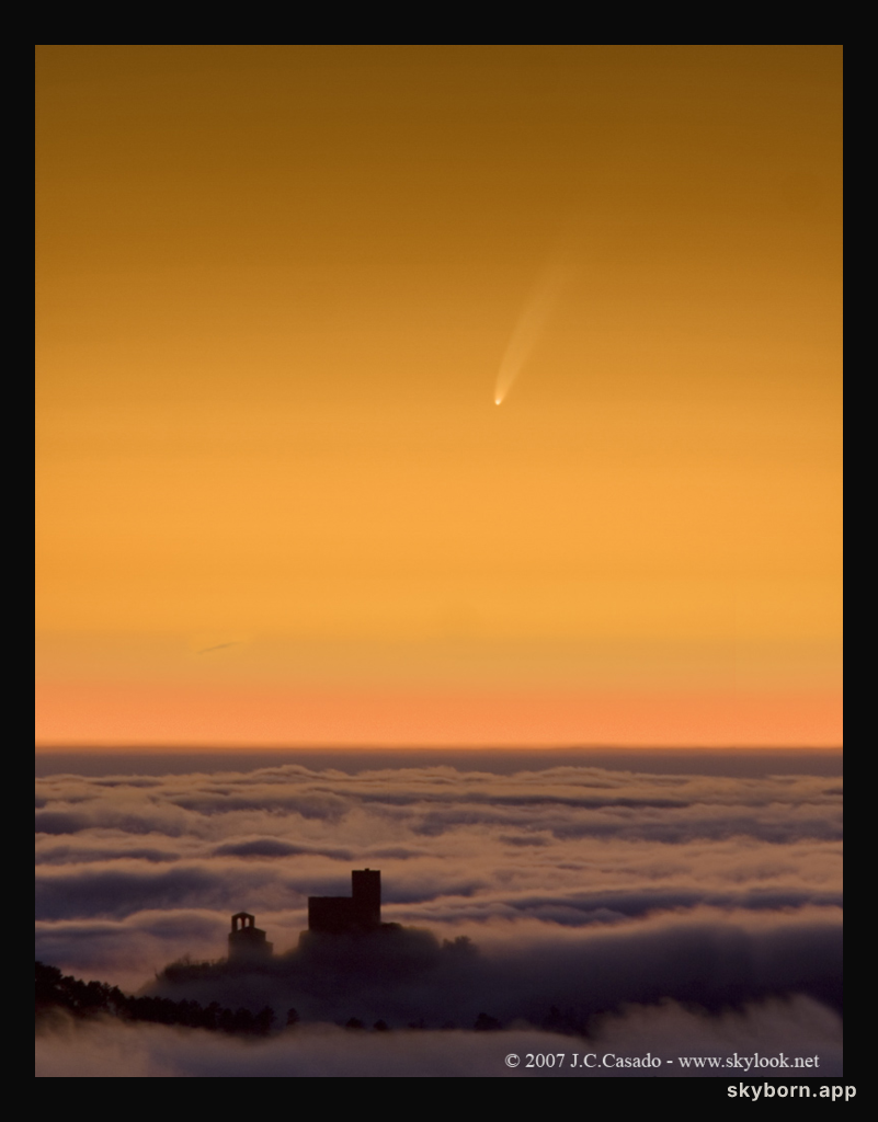 Comet McNaught Over Catalonia