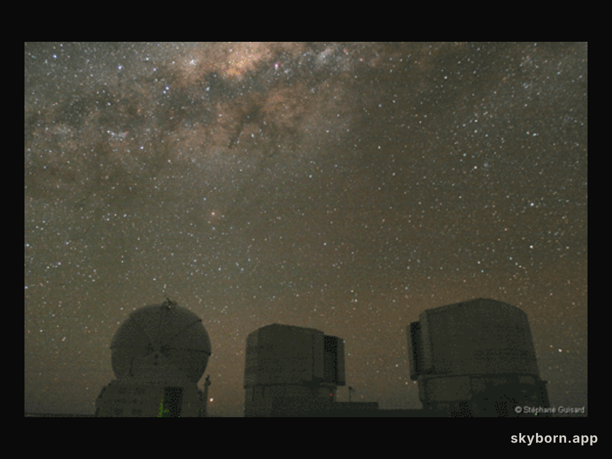The Milky Way Over Paranal
