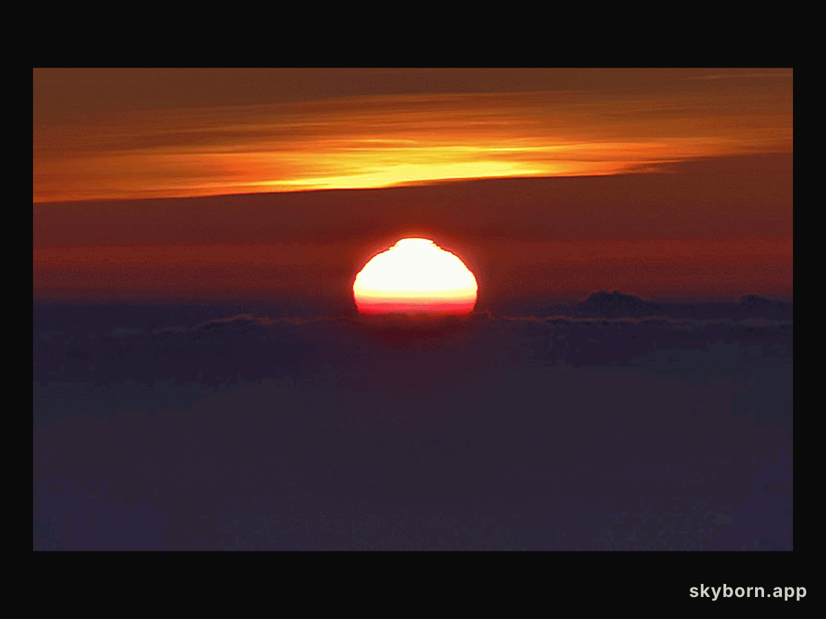 Movie: A Green Flash Over Italy