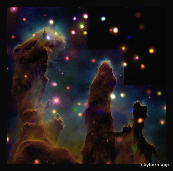 X-rays and the Eagle Nebula