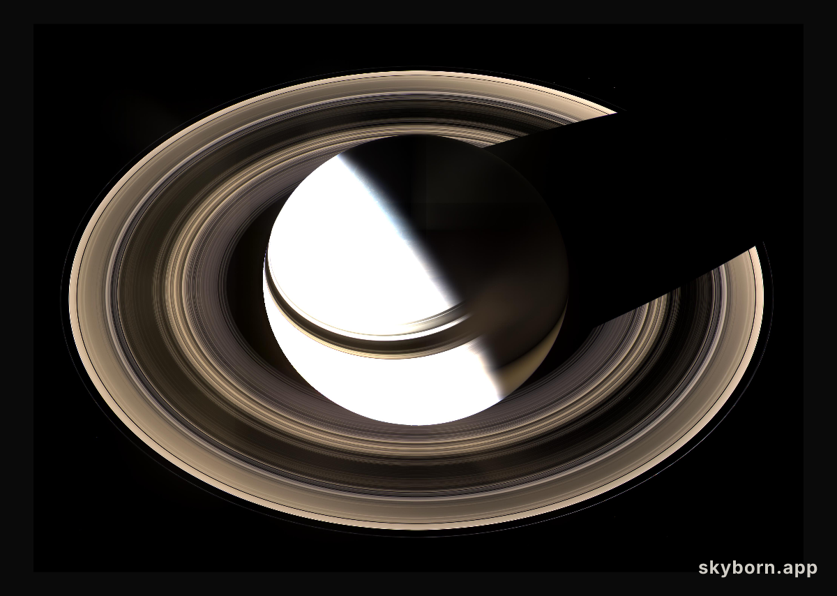 Saturn from Above