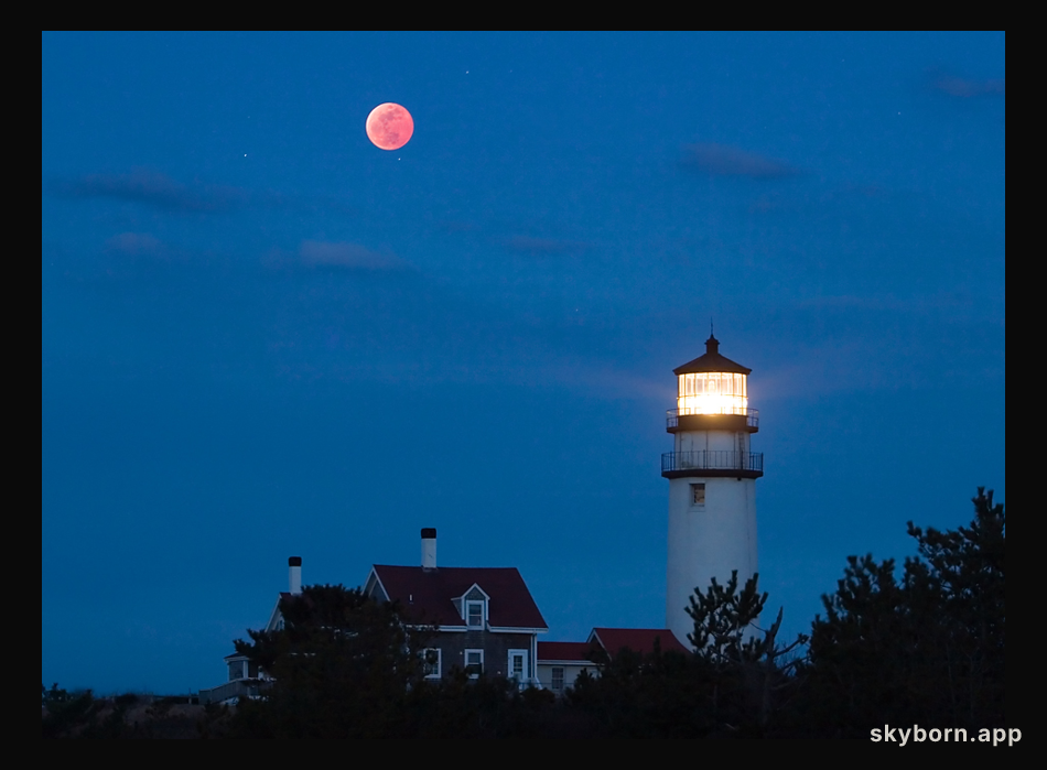 Eclipse with Lighthouse